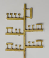 MMC 900005, Trittstufen für Kessel, 1x groß, 4x mittel, 12x klein, / TT